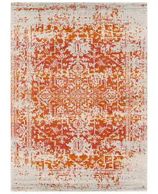Harput HAP-1019 Burnt Orange 2' x 3' Area Rug Shop Now