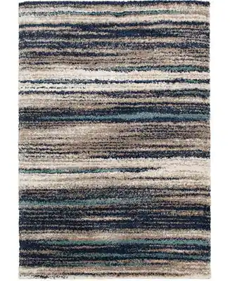 CLOSEOUT! Austin Dunkerton Blue 5' x 7'3" Area Rug Mega Sale