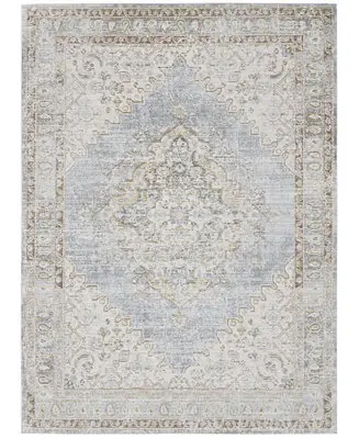 Save Now Century CEN-11 Gray/Ivory 7'10" x 10'6" Area Rug