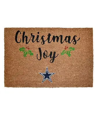 The Dallas Cowboys 23" x 35" Holiday Door Mat Holiday Sale