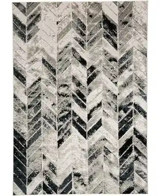 Certified Micah R3048 Gray 5' x 8' Area Rug
