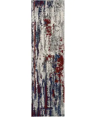 Seasonal Sale Samuel SAM15 Multi 2'2" x 7'6" Runner Rug