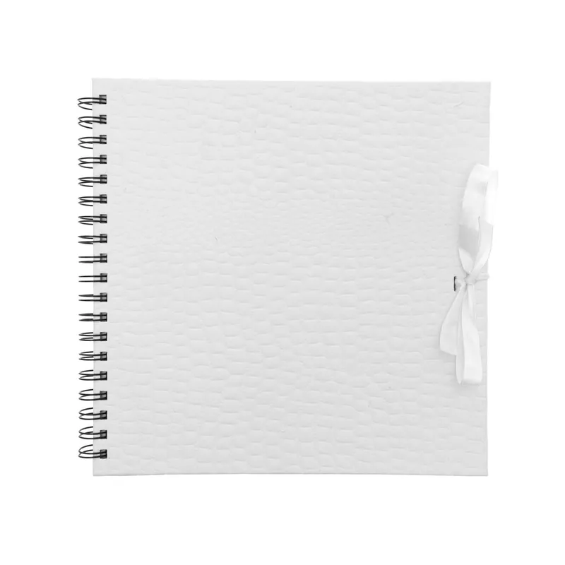 Exclusive Offer Faux White Snakeskin Scrapbook 10 x 10 Inches
