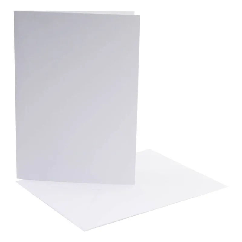 White Cards5 x 7 Inches 4 Pack Limited Offer