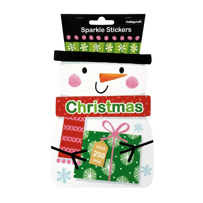 Snowman Sticker Book Free Shipping