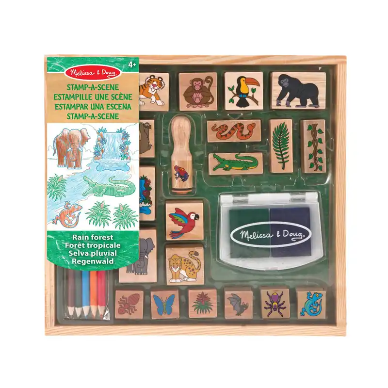 Melissa & Doug Rainforest Stamp-a-Scene Budget