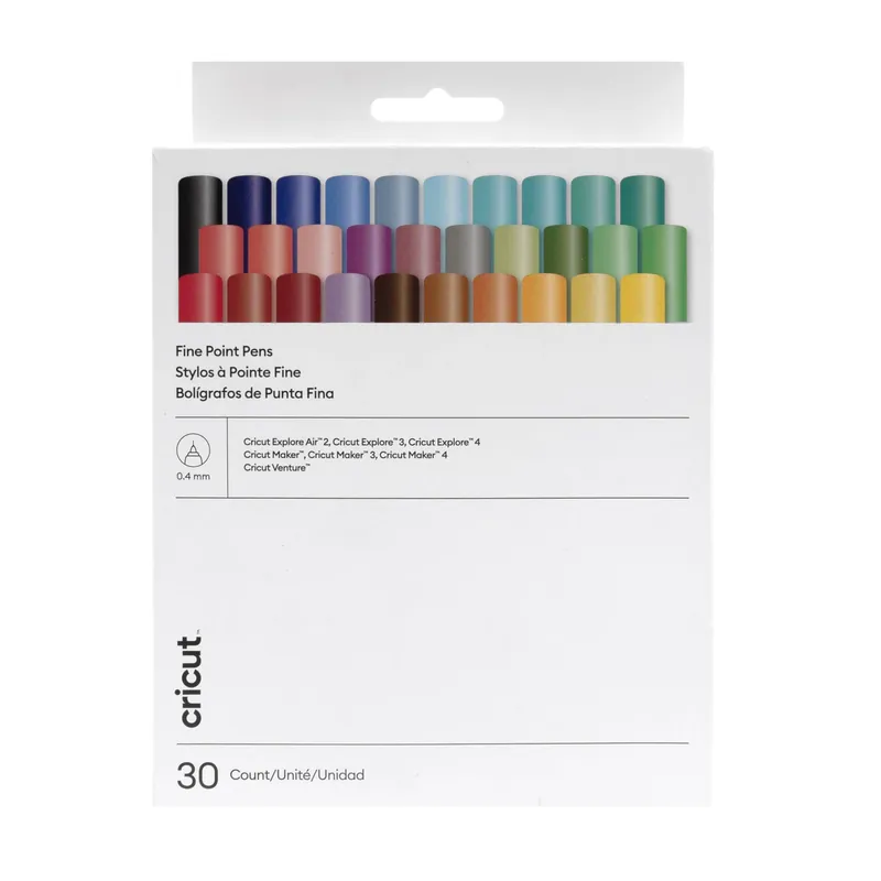 Cricut Ultimate Fine Pen Set 30 Pack Free Shipping