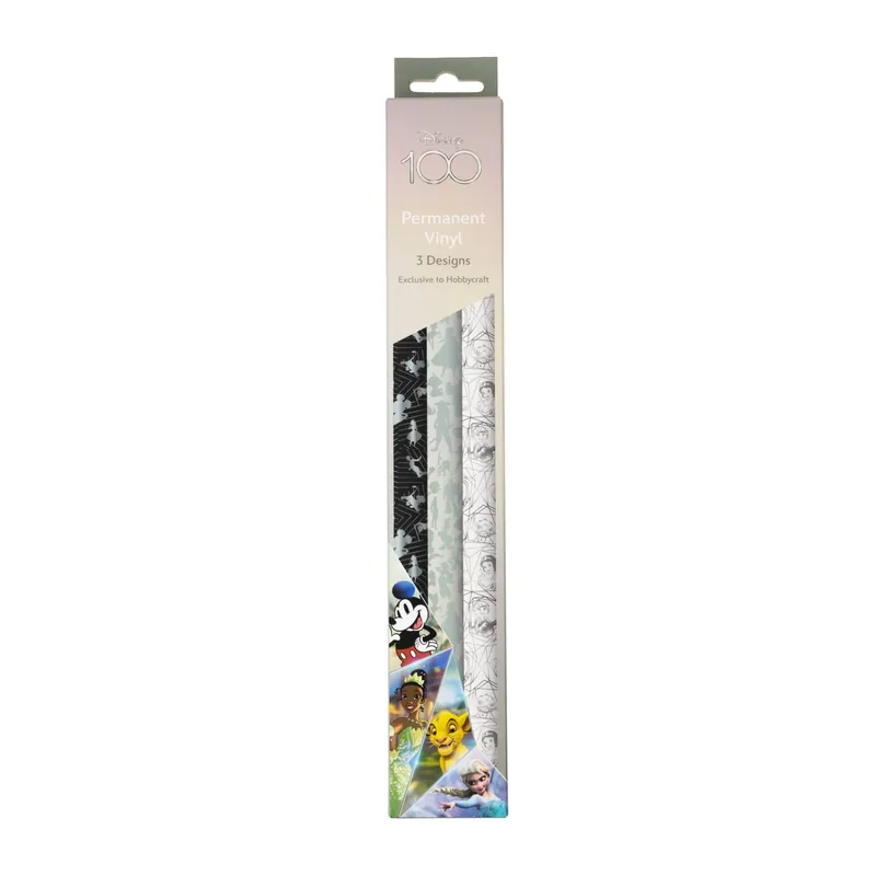 Genuine Disney 100 Permanent Vinyl 12 x 12 Inches 3 Pack