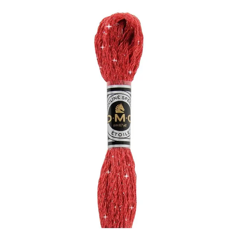 DMC Mid Red Mouline Etoile Cotton Thread 8m (C321) Free Returns