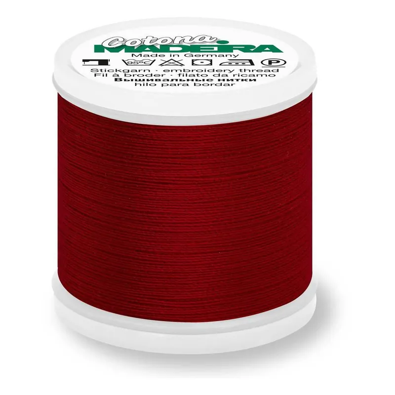 Special Discount Madeira Burgundy Cotona 30 Thread 200m (787)
