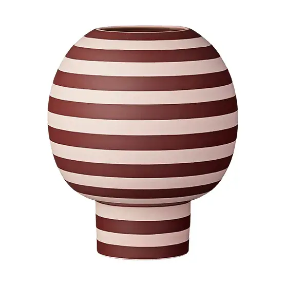 Varia vase 21 cm, Rose Bordeaux Modern