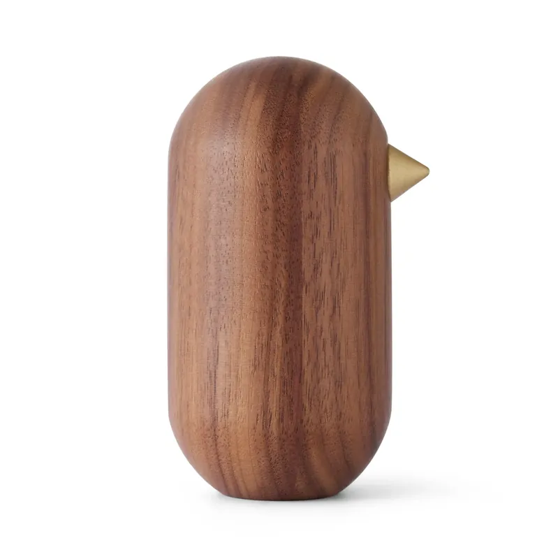 Price Drop Little Bird figure walnut, 3 cm