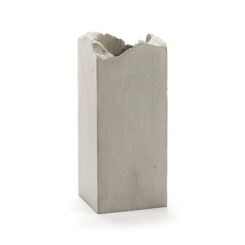 Viral Broquaine vase S 28 cm, Grey