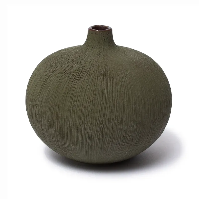 Bari vase, Forest green, S While Supplies Last