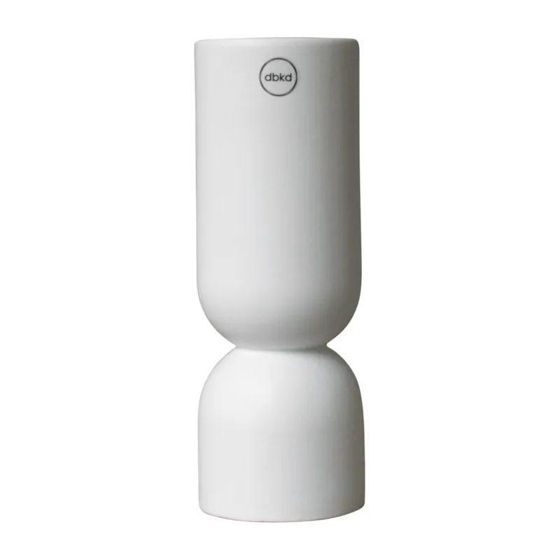 Post vase 23 cm, White Best Price