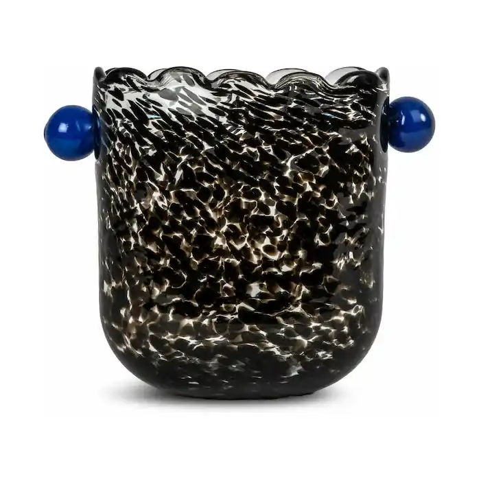 Messy vase-wine cooler, Black-blue Express Delivery