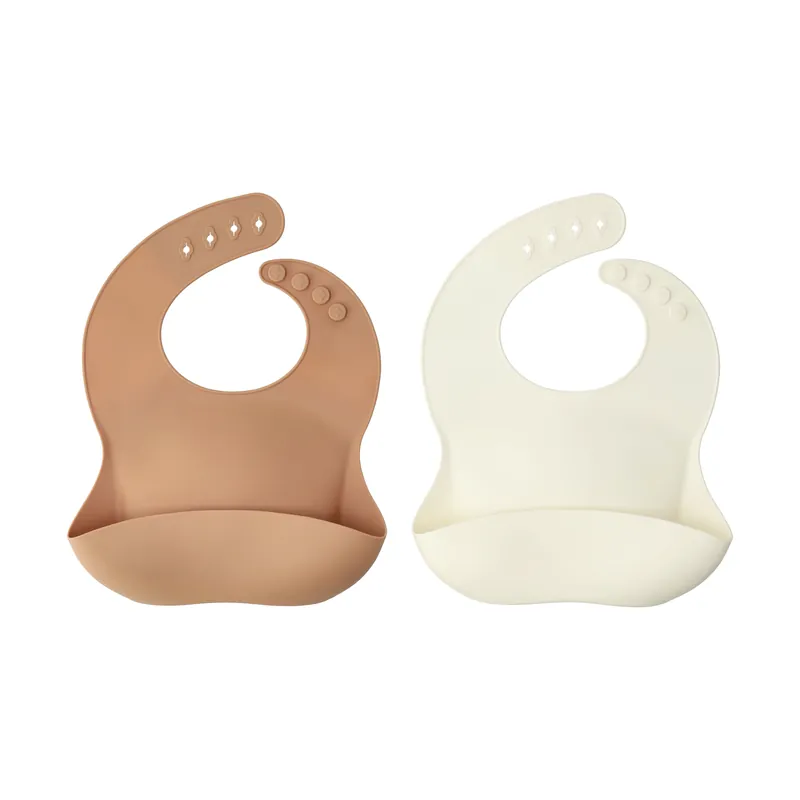 Silly bib silicone 2-pack, Blush Lemon Best Price
