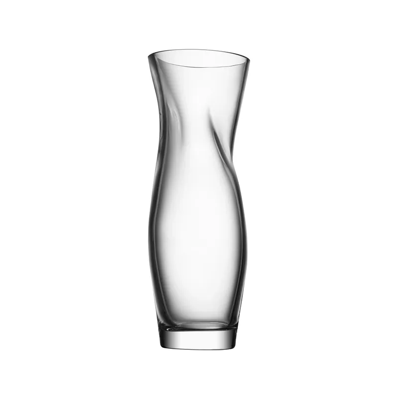 Squeeze vase 34 cm, clear Sale