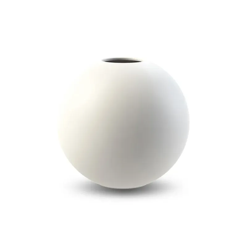 Place Order Ball vase white, 8 cm