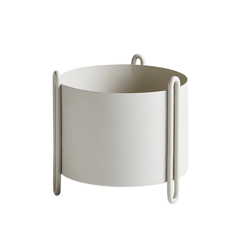 Bulk Order Pidestall flower pot small Ø15 cm, grey