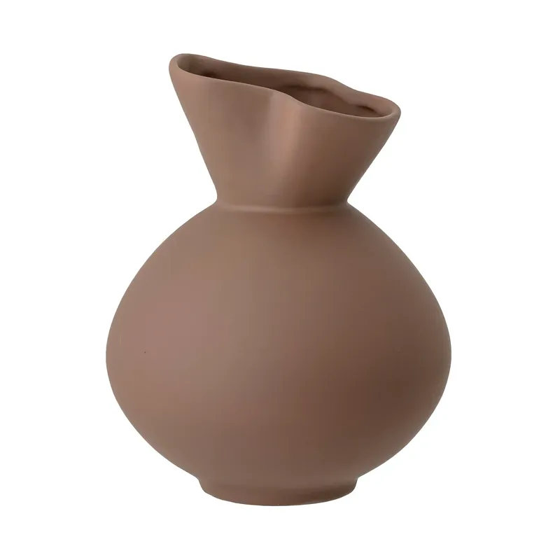 Nica vase 20 cm, brown Buy Online