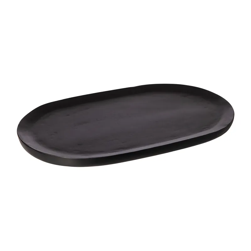 Must Have Ernst oval tray 25x40 cm, Black