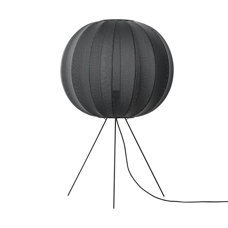 Knit-Wit 60 Round Medium floor lamp, Blue stone High Quality