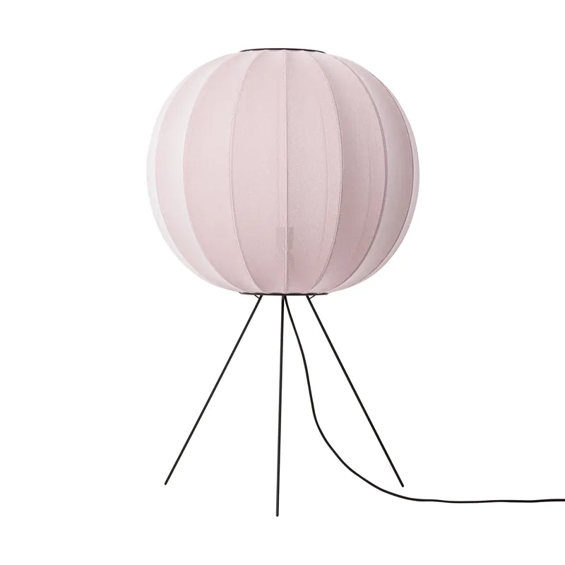 Knit-Wit 60 Round Medium floor lamp, Blue stone Secure Checkout