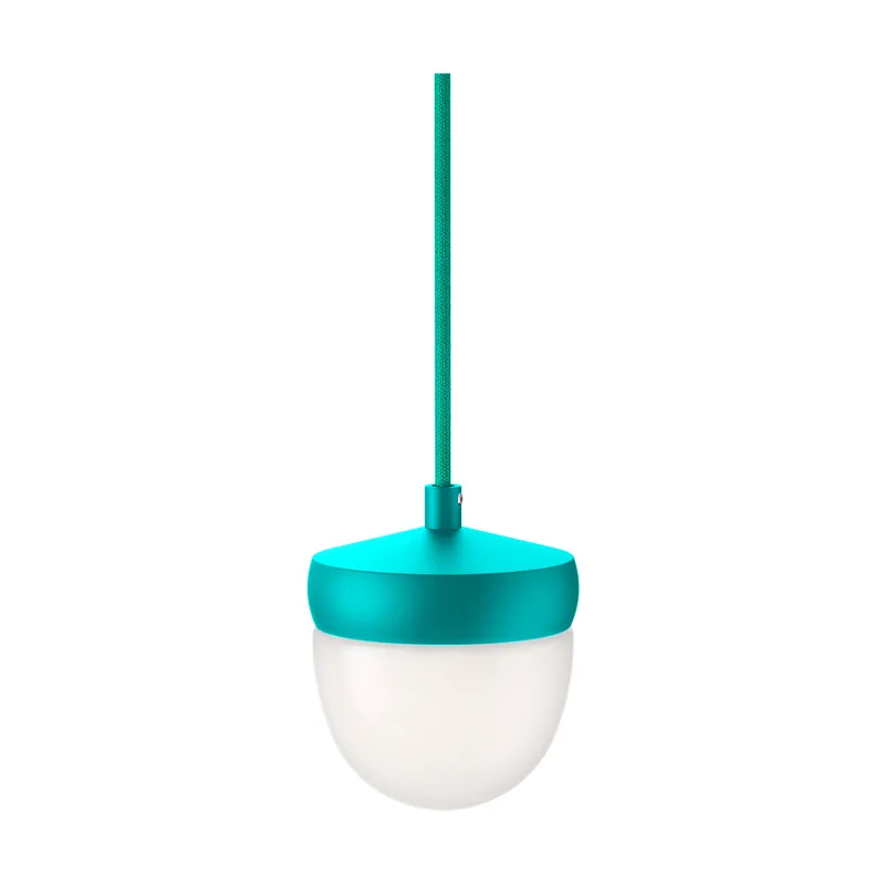 Price Cut Pan pendant frosted 10 cm, Blue-blue