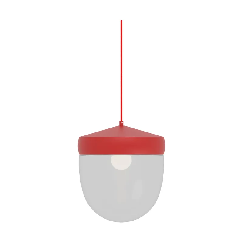 Free Delivery Pan pendant clear 30 cm, Blue-blue