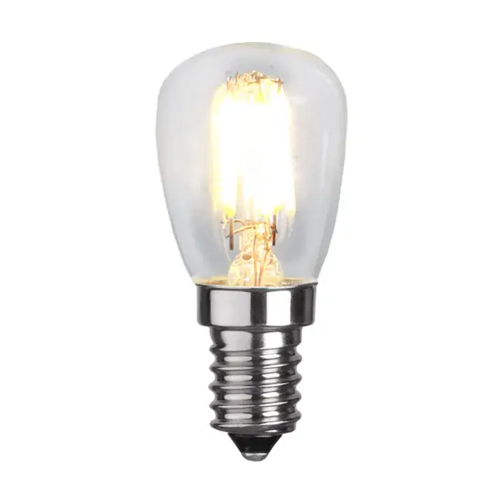 Bargain LED light source pear filament E14 ST26, Clear