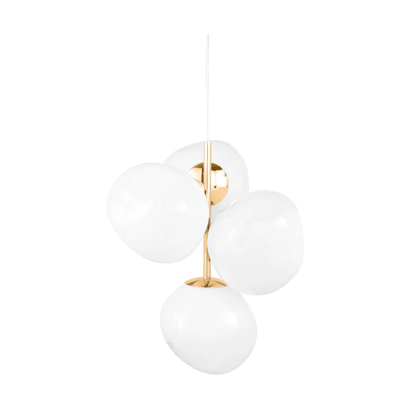 Melt Chandelier mini LED 63,4 cm, Copper Discount
