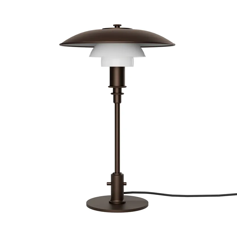 PH 3/2 Luna table lamp, Aged brass-opal glass Affordable