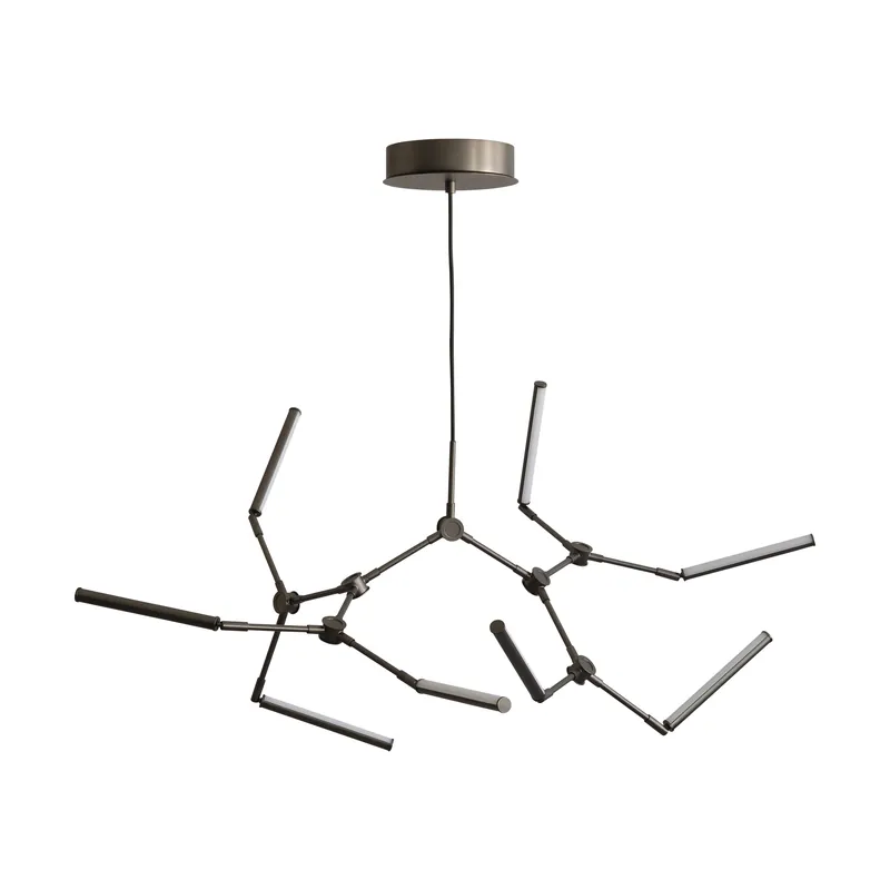 Stick chandelier ceiling crown mini, Chrome Warranty Included