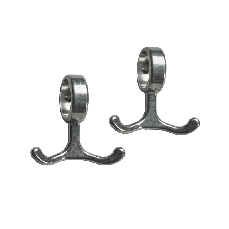 Nostalgi hook 2-pack, aluminum Last Chance