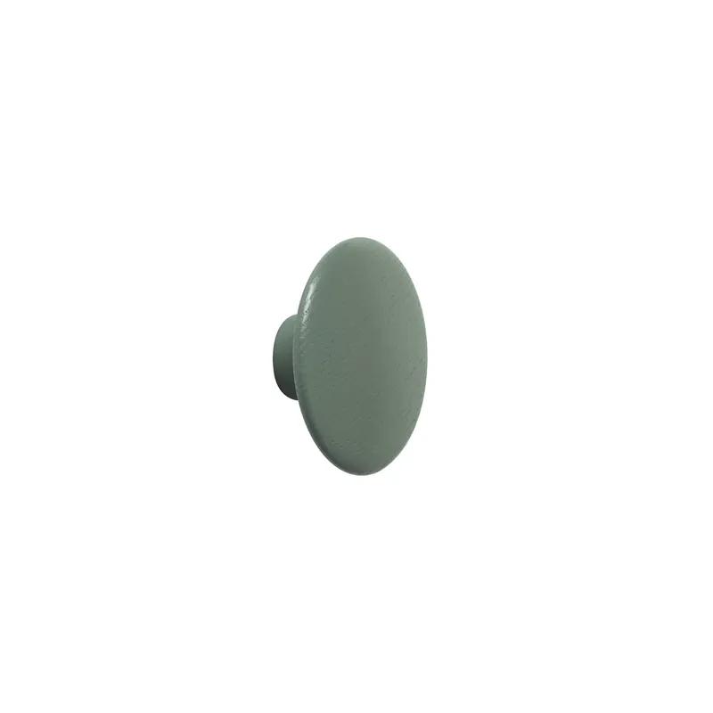 The Dots coat hook dusty green, Extra small New Arrival