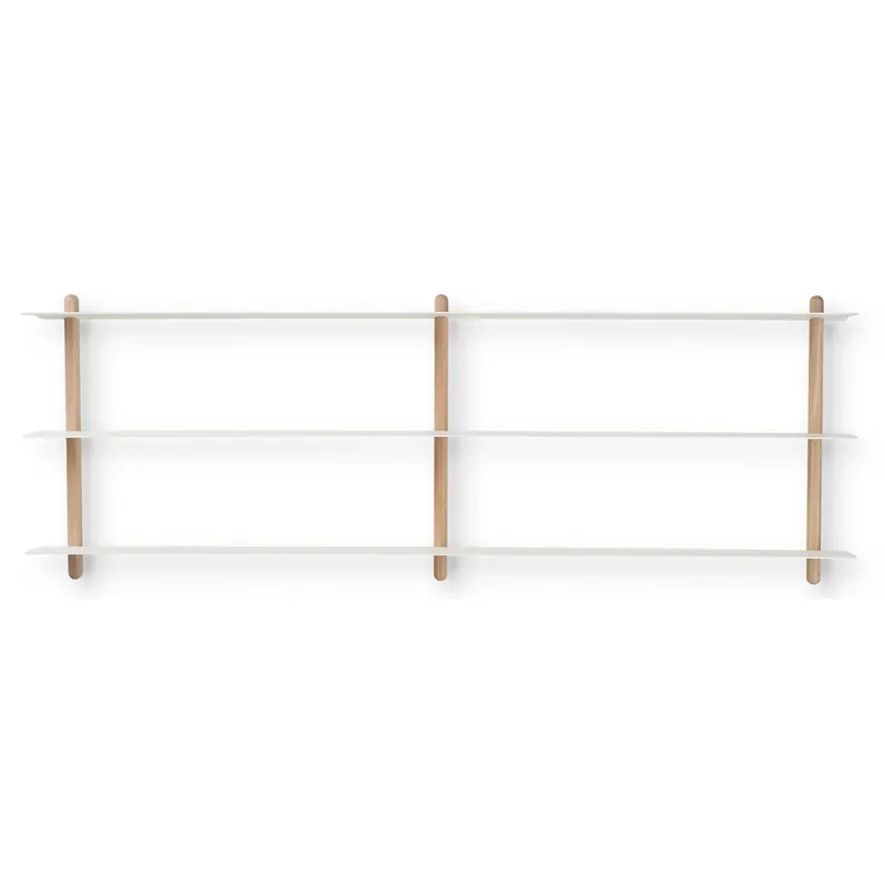 Nivo shelf D, Dark-stained ash-black Professional Grade