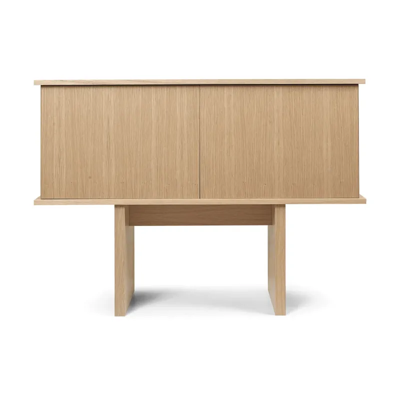 Stilt sideboard single 72,5x100 cm, Natural oak Editor’s Pick