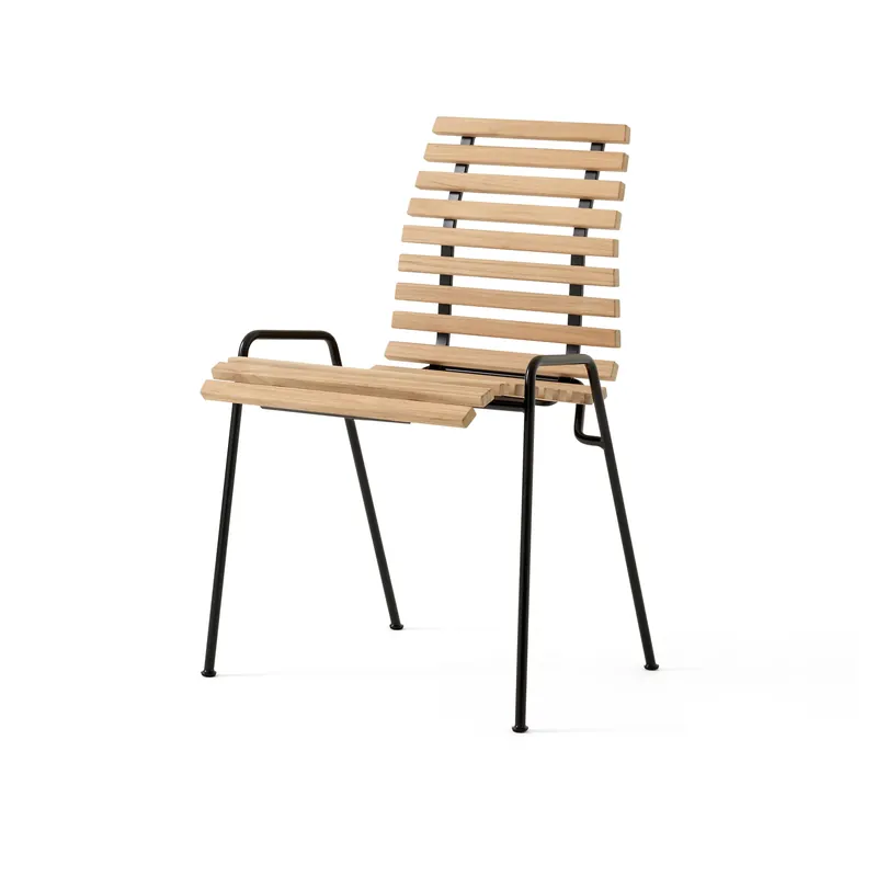 Money Back Guarantee RFH RD4 terrace side chair, Teak black