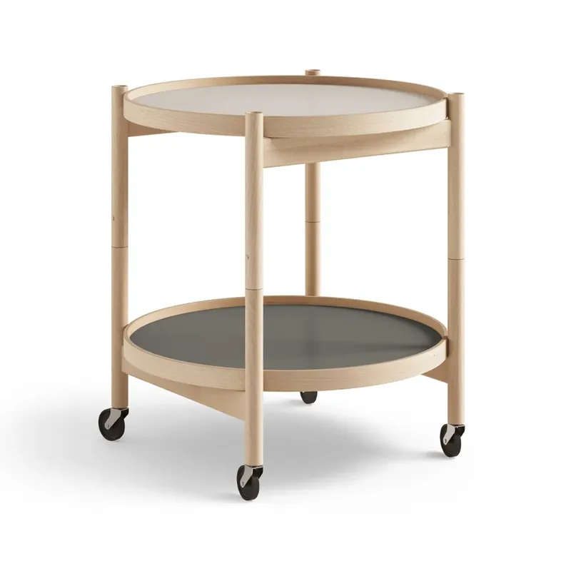 Save Now Bølling Tray Table model 50, Oiled oak, oiled oak stand