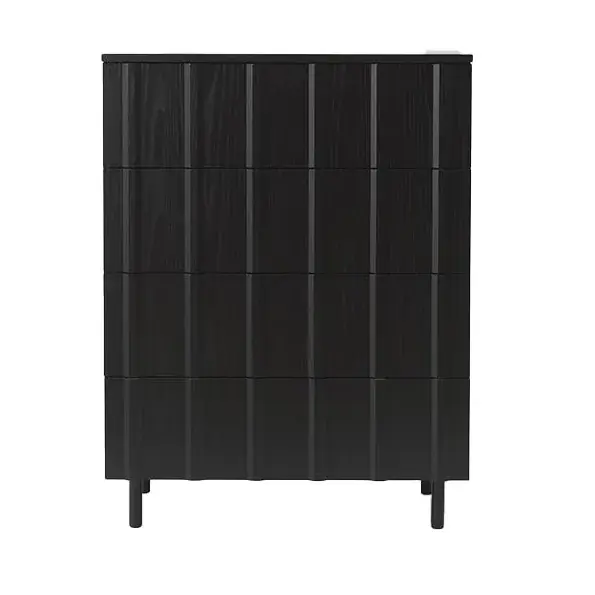 Rib dresser 4 drawers, Oak Secure Checkout