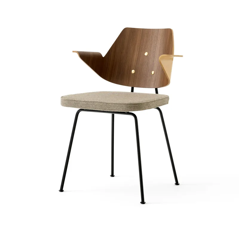 Special Discount RFH RD7 armchair, Walnut-beech-offwhite