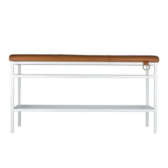 Limited Edition Nancy shoe shelf, Black-Cognac