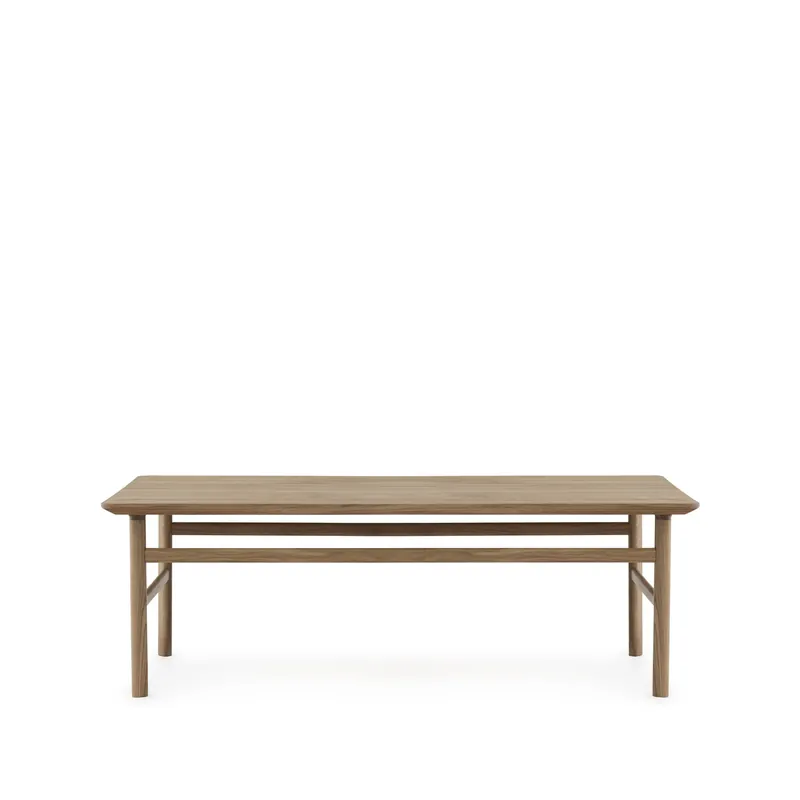 Grow coffee table, Oak smoke stained, large Authentic