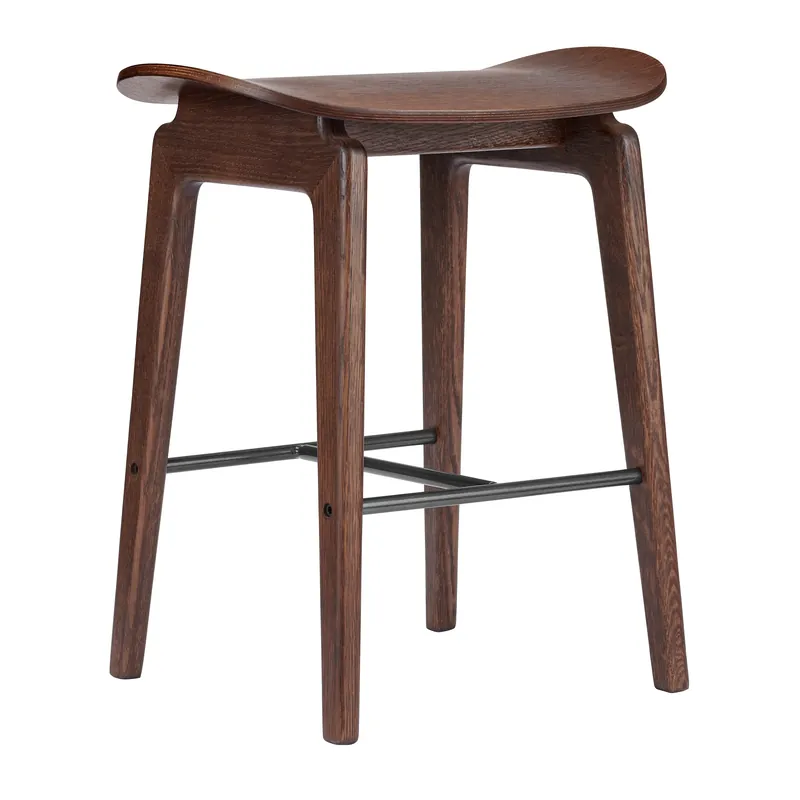 Instant Buy NY11 stool, Dark smoked oak