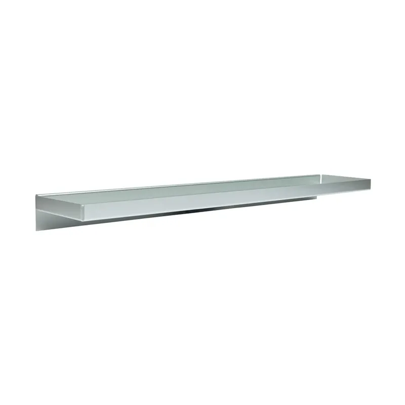 Time-Limited Bakku wall shelf large 16x80 cm, Black
