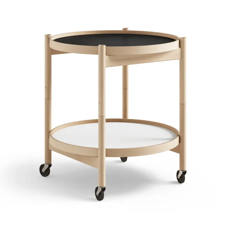 Bølling Tray Table model 50, Oiled oak, oiled oak stand Direct From Factory