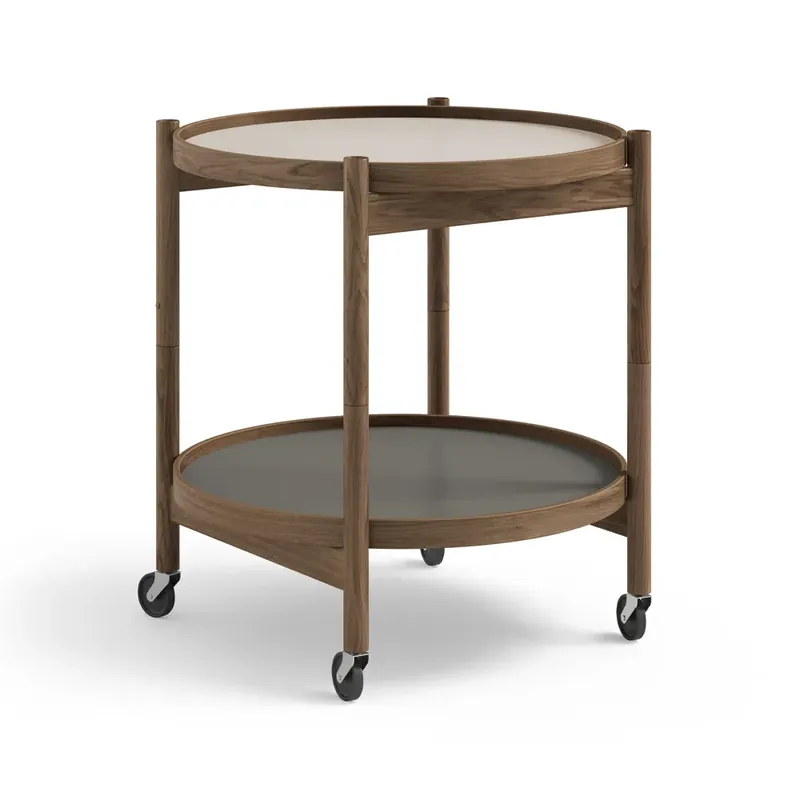 Budget Bølling Tray Table model 50, Oiled oak, oiled oak stand