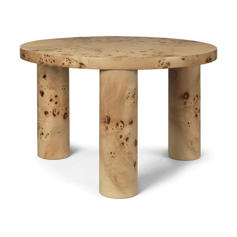 Post coffee table small 65 cm, Cashmere Free Delivery