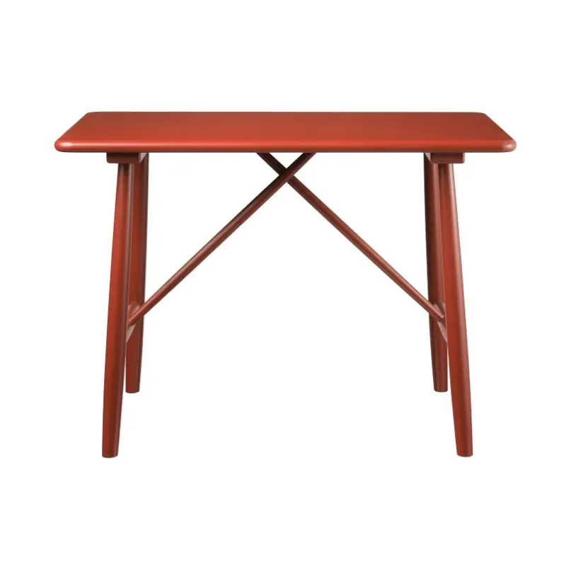 Order Now P10 children's table, Beech red painted